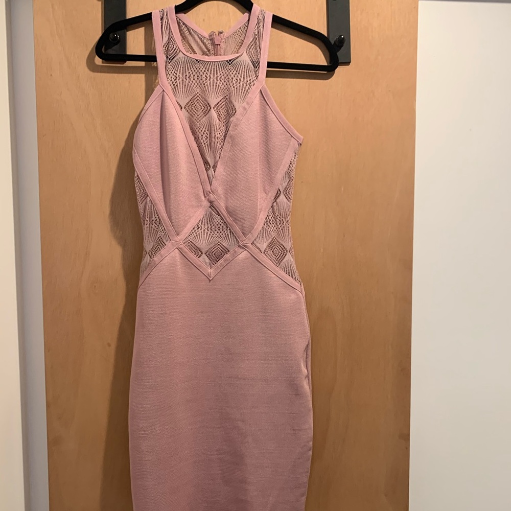 Pink Cocktail Dress